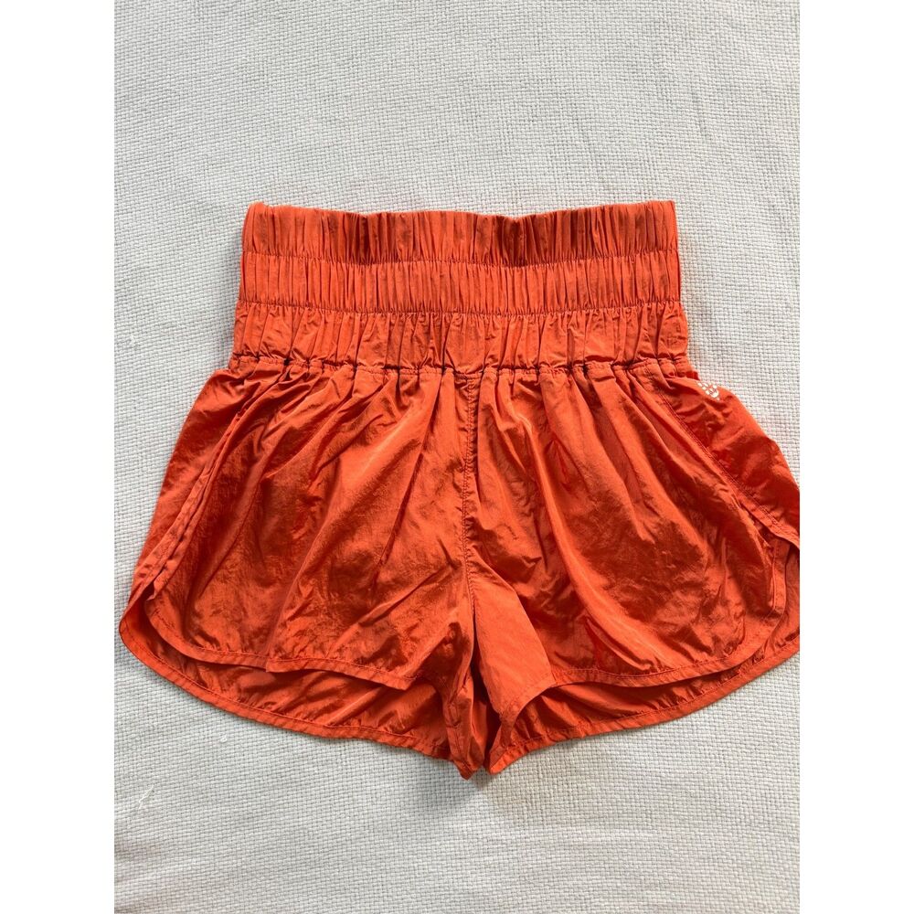 FP Movement Orange Athletic Shorts